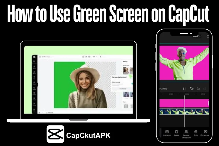 How to add Green Screen on CapCut