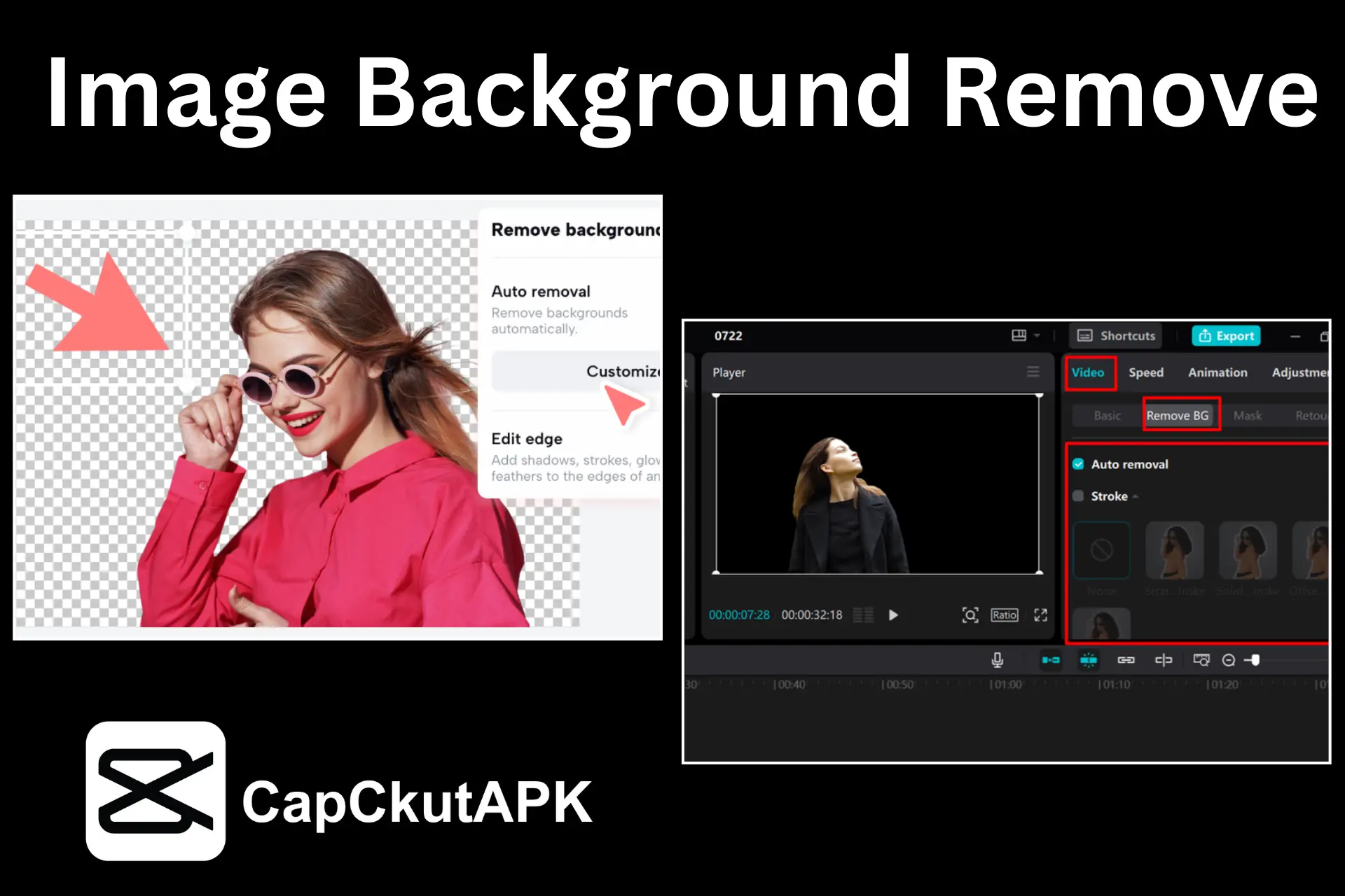 Remove Image Background in CapCut