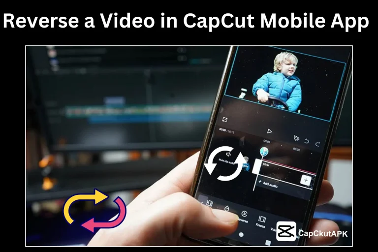 Return a video in Capcut mobile app