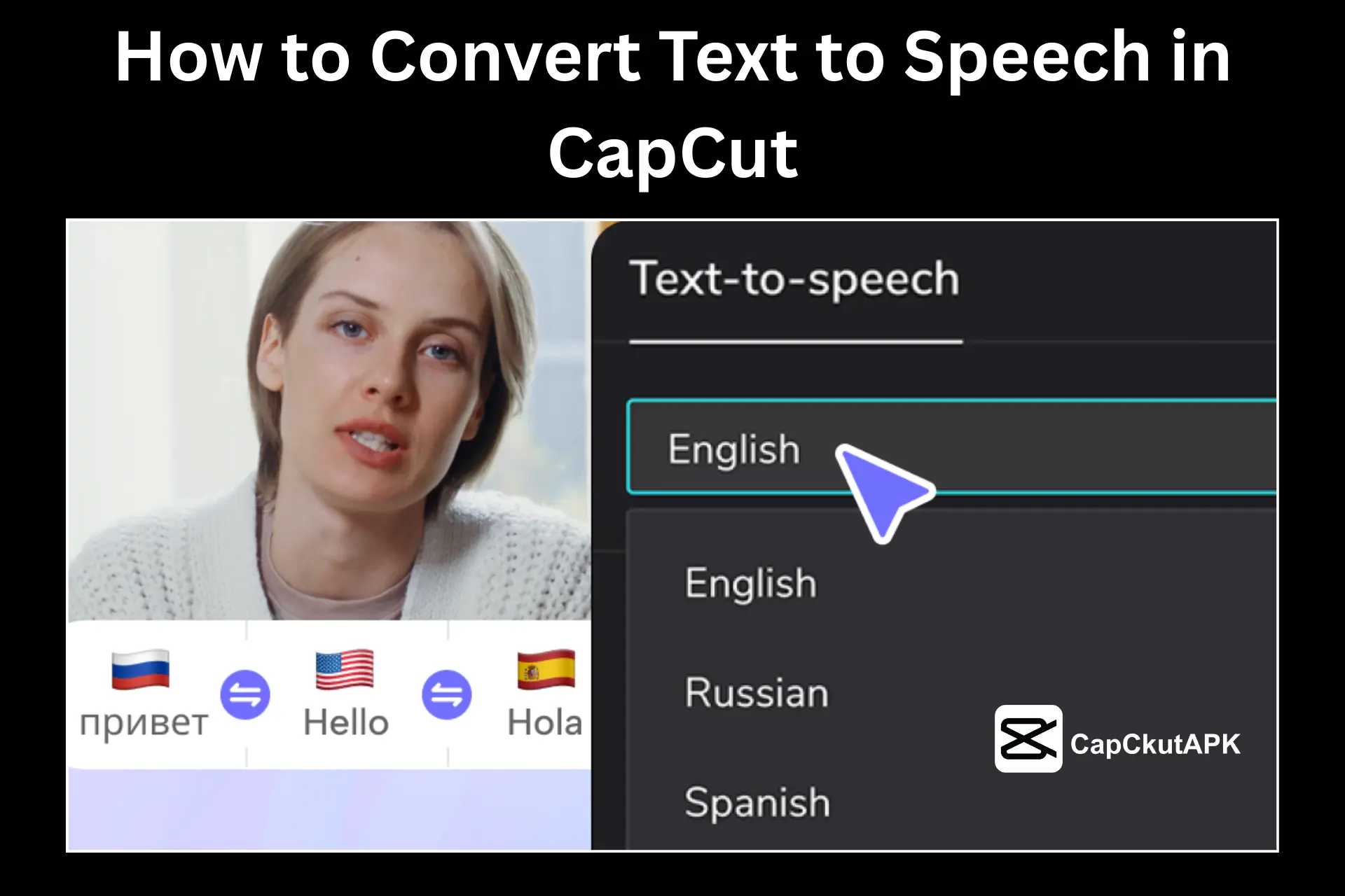 How to Convert Text to Speech in CapCut for Free in 2025 1 How to Convert Text to Speech in CapCut for Free